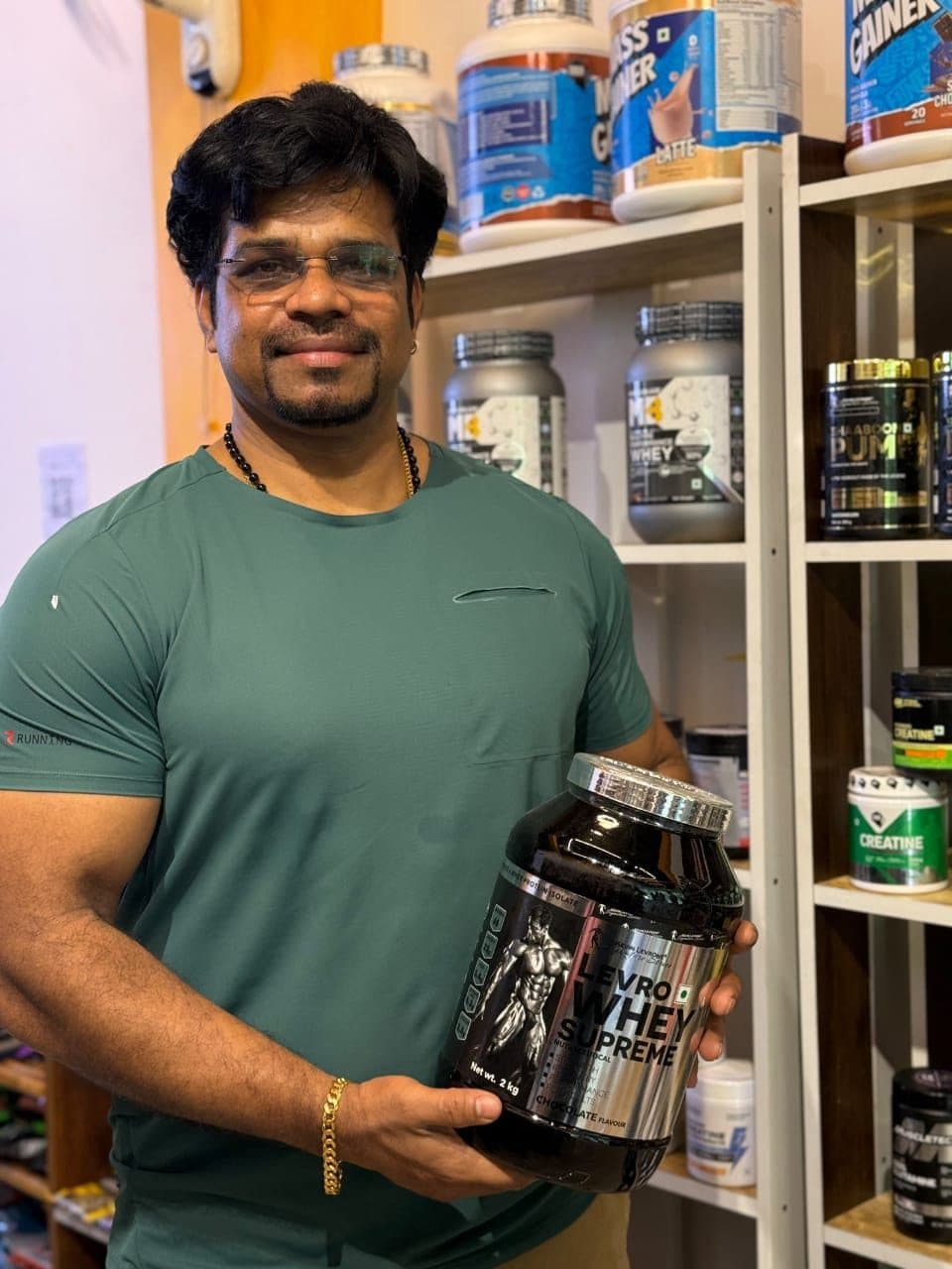 Omega Protein Hub owner with whey protein