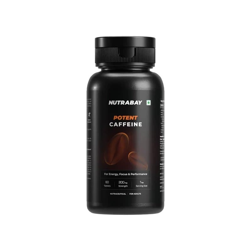 Caffeine 200 mg Tablets by Cyramids